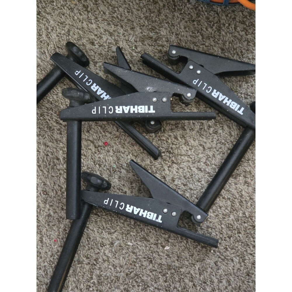 Tibhar Table Tennis Net Clips Used for Securing Table Tennis Nets to A Table X4